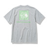 THE NORTH FACE S/S BANDANA SQUARE LOGO TEE MIX GRAY NT32108画像