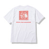 THE NORTH FACE S/S BANDANA SQUARE LOGO TEE WHITE NT32108画像