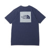 THE NORTH FACE S/S JACQUARD SQUARE LOGO CREW TNF NAVY NT12192画像