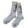 Kinetics NOT WORKING SOCKS GREY KS21AS03画像