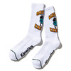 Kinetics NOT WORKING SOCKS WHITE KS21AS03画像