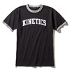 Kinetics ARCH LOGO TRIM TEE BLACK KS21T07画像
