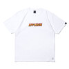 APPLEBUM Neon Logo Tee WHITE ORANGE画像