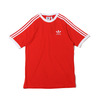 adidas 3 STRIPES TEE RED H37756画像