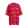 adidas Marimekko TEE VIVID RED/TEAM REAL MAGENTA H20474画像