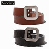 Subciety PAISLEY LEATHER BELT画像