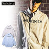 Subciety STRIPE OVER SHIRT 108-20703画像