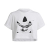 adidas Marimekko CROP TEE WHITE/BLACK/WHITE H20483画像
