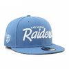NEW ERA LAS VEGAS RAIDERS 9FIFTY SNAPBACK CAP LT BLUE HL44280画像