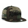 NEW ERA LAS VEGAS RAIDERS 9FIFTY SNAPBACK CAP CAMO HL44284画像