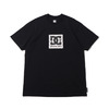 DC SHOES 21 20S BASIC PRINT SQUARESTAR SS Black DST212009画像