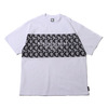 DC SHOES 21 20S WIDE PAISLEY BLOCKS SS White x Paisley DST212015画像