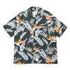 APPLEBUM Flower5021 S/S Aloha Shirt GREEN画像