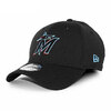 NEW ERA MIAMI MARLINS 39THIRTY FLEX FIT CAP BLACK DS11885638画像