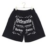 VETEMENTS BLACK LABEL LOGO SHORTS UA52TR400画像