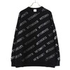 VETEMENTS GLITTER MONOGRAM KNITTED JUMPER UA52KN650画像