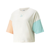 PUMA CLSX BOYFRIEND TEE BEIGE 531696-88画像