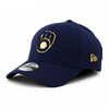 NEW ERA MILWAUKEE BREWERS 39THIRTY FLEX FIT CAP NAVY NR12344786画像
