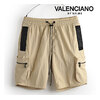 VALENCIANO BY KELME NYLON SHORT PANTS BEIGE KV800-37画像