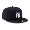 NEW ERA NEW YORK YANKEES WOOL 59FIFTY FITTED CAP WOOL / NAVY 11941906画像