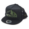 NEW ERA OUTDOOR 9FORTY フルメッシュ ショートバイザー BLACK 12674636画像