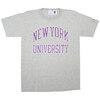 Champion MADE IN USA T1011 US T-SHIRT NEW YORK UNIVERSITY OXFORD GREY C5-T301-070画像