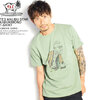 The Endless Summer TES MALIBU STAR KABUKIMONO T-SHIRT -GREEN GRAY- FH-1574353画像