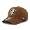 '47 Brand × Carhartt ANAHEIM MIGHTY DUCKS CLEAN UP CAP BROWN HQ-LANSD125DVS-BWB画像