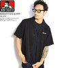 BEN DAVIS RESORT S/S SHIRT -BLACK- G-1580030画像