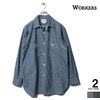 Workers MFG Shirt, Chambray画像
