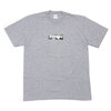 Supreme × Emilio Pucci 21SS Box Logo Tee GRAYxBLACK画像
