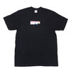 Supreme × Emilio Pucci 21SS Box Logo Tee BLACKxDUSTY PINK画像