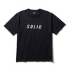 SOLID LOGO T-SHIRT BLACK SA-0114画像