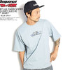 Sequence by B-ONE-SOUL TOM and JERRY RELAX EMBROIDERY SHORT SLEEVE T-SHIRT -BLUE GRAY- T-1570929画像