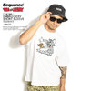 Sequence by B-ONE-SOUL TOM and JERRY CHENILL EMBROIDERY SHORT SLEEVE T-SHIRT -WHITE- T-1570930画像