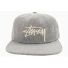 STUSSY Beach Canvas Snapback Cap 131995画像