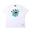 ANARC x atmos meets Mao Simmons SS TEE WHITE/GREEN ANC-004画像