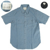 FULLCOUNT Chambray Shirt Half Sleeve 4821画像