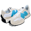 new balance MS327FB WHITE/GREY/BLUE画像
