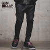GLIMCLAP Neo-futuristic geometry pattern jersey pants 11-017-GLA-CB画像