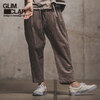 GLIMCLAP Thick well corduroy side slit design tapered pants 11-009-GLA-CB画像