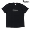 Supreme 21SS KAWS Chalk Logo Tee画像
