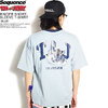 Sequence by B-ONE-SOUL TOM and JERRY RINGER SHORT SLEEVE T-SHIRT -BLUE- T-1570933画像