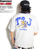 Sequence by B-ONE-SOUL TOM and JERRY RINGER SHORT SLEEVE T-SHIRT -WHITE- T-1570933画像