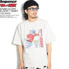 Sequence by B-ONE-SOUL TOM and JERRY STAND SHORT SLEEVE T-SHIRT -OFF WHITE- T-1570934画像