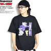 Sequence by B-ONE-SOUL TOM and JERRY STAND SHORT SLEEVE T-SHIRT -BLACK- T-1570934画像