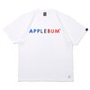 APPLEBUM Gradation Logo Tee (Knickerbocker) WHITE画像