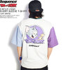Sequence by B-ONE-SOUL TOM and JERRY CIRCLE LOGO SHORT SLEEVE T-SHIRT -OFF WHITE- T-1570902画像