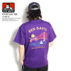 BEN DAVIS PRINT S/S TEE -PURPLE- BDZ1-0004画像