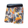 SAXX QUEST BOXER BRIEF FLY BLUE CUT WORK TROPICAL SXBB70F-CWT画像